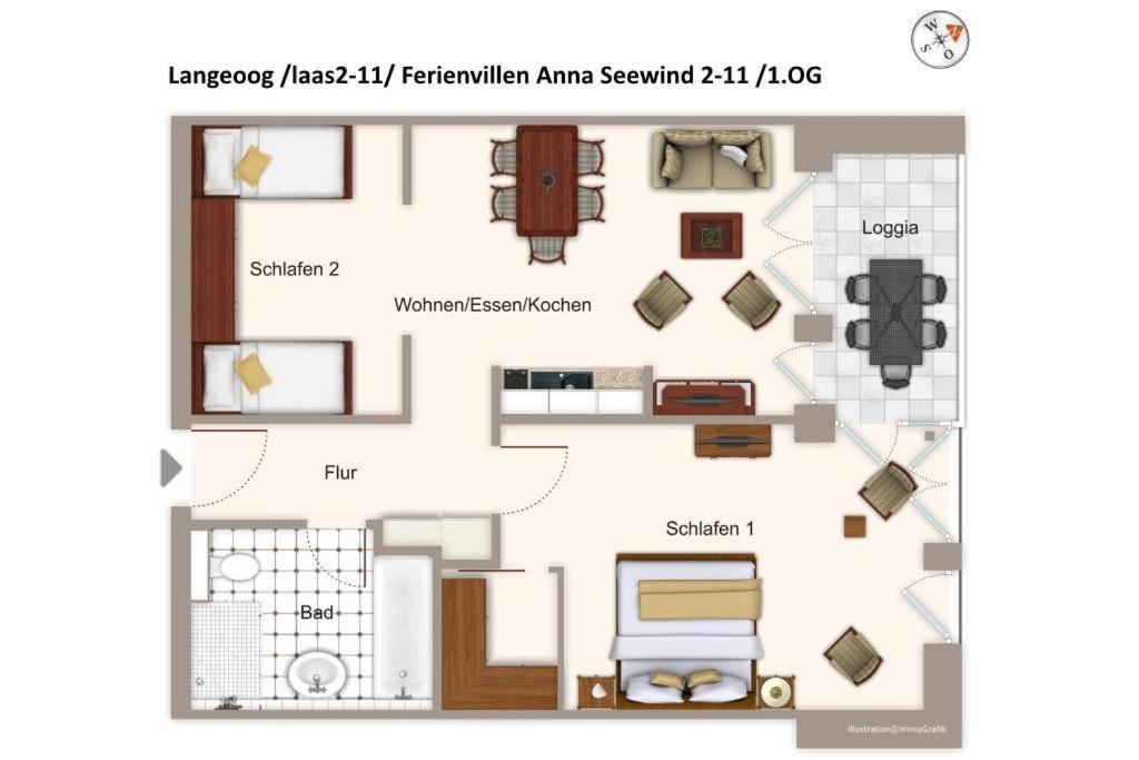 Apartmentvilla Anna See Apartmentvilla Anna See 2-11 朗格奥 外观 照片